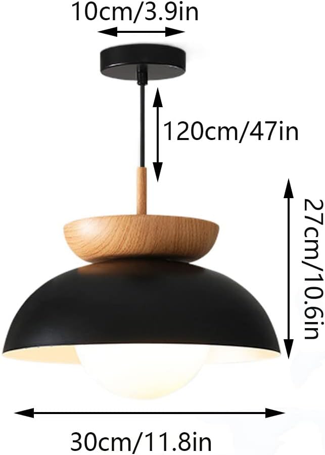 Japanese-style Design Hanging Light,E27 Screw Island Lights,Modern Simple Restaurant Hanging Lamp,Wabi-sabi Style Homestay Drop Ceiling Light Cover,for Kitchen Island,bar,Restaurant,Living R