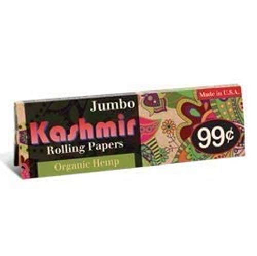 Kashmir Organic Jumbo Flexible Filling Papers Comes with Attractive Conveyable Free LED Lighter - Pack of 24 Kashmir Organic Jumbo Flexible Filling Papers Comes with Attractive Conveyable Free LED Lighter - Pack of 24