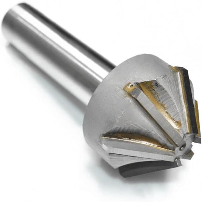 With Brazing Carbide Blade Chamfering Cutter CNC Metal Milling Tools,30x60deg X6Fx12mm