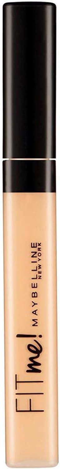 Maybelline Concealer, Fit Me! Full Coverage Concealer for Face, Oil Free, Delivers Even Complexion, Non-Comedogenic, Matte & Poreless Ultra Blendable, Shade: Cafe 30, 6.8 ml