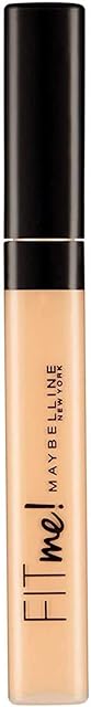 Maybelline Fit Me! Full Coverage Concealer, Matte & Poreless Ultra Blendable, Shade: Cafe 30, 6.8 ml