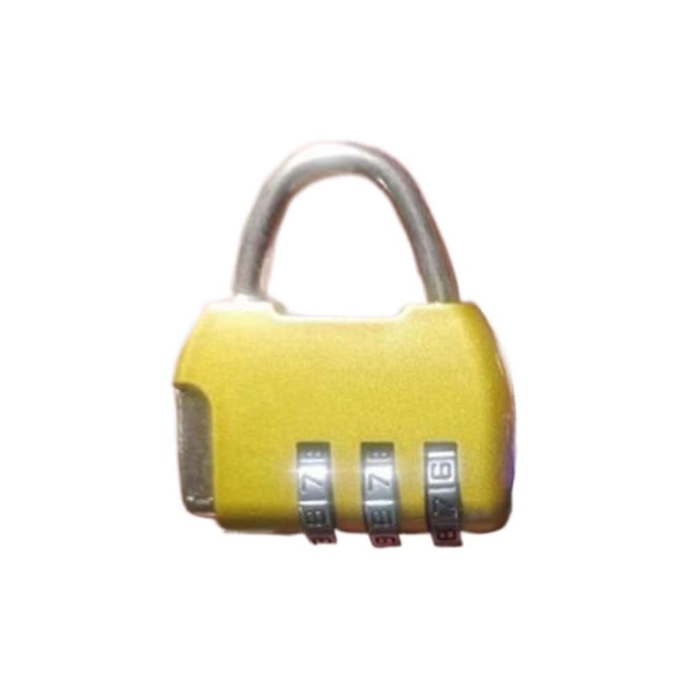 Suitcase Locks, Password Padlock Dormitory Cabinet Travel Digital Multicolor(Gold)