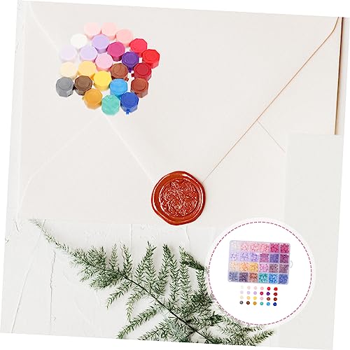 Perles de cire à cacheter multicolores Angoily pour invitations - 8