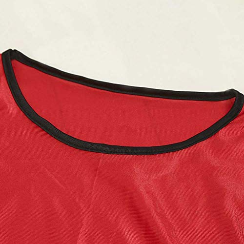 Colete esportivo Besportble, 12 peças, fresco, respirável, de secagem rápida, colete de futebol para