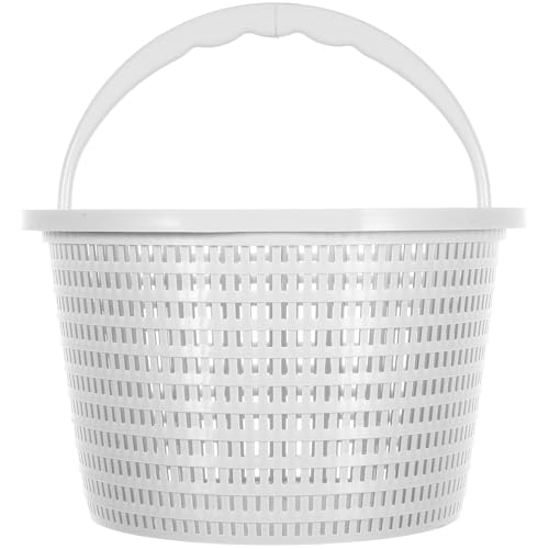 NOLITOY Cesta Filtro de Piscina Grande Compatible con Skimmer Cesta Antiobstrucción de Abs para Recoger Residuos en Piscinas y Bañeras