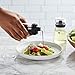 Juvale 2-Piece Small Olive Oil and Vinegar Dispenser Set - Glass Salad Dressing Cruet Bottles for Balsamic, Soy Sauce, with No Drip Tops (5.5 oz) - Oil Dispenser for Kitchen