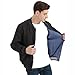 Mywu Varsity Jacket Slim Fit Letterman Jacket Bomber Jacket Lightweight Casual Fashion Baseball Jacket