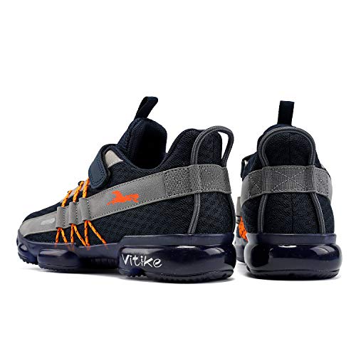 Image of JMFCHI Boys Girls Kids Sneakers Knitted Mesh Running Tennis Athletic Shoes