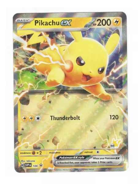 Amazon.com: Pokemon Pikachu ex SVP 106 Battle Academy 2024