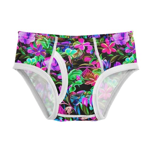 Purple Flower Toddler Boy's Underwear 2T 202c1618