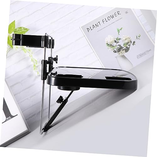 Tablette support ordinateur portable voiture siège pliable noir - 6