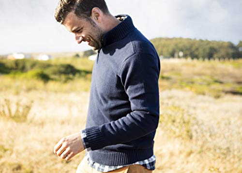 Image of Hope & Henry Men's Half Zip Pullover Sweater