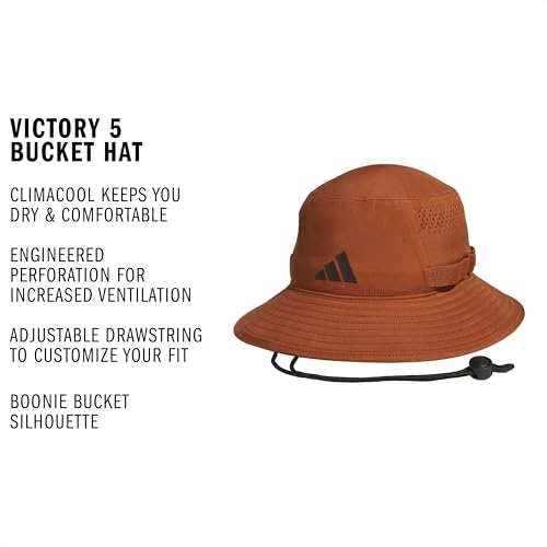 Image of adidas Men's Victory Bucket Hat - Outdoor Sun Boonie for Hiking and Fishing