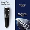 Philips Norelco Multigroomer All-in-One Trimmer Series 3000, 13 Piece Mens Grooming Kit, for Beard, Face, Nose, and Ear Hair Trimmer and Hair Clipper, NO Blade Oil Needed, MG3750/60