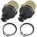 Caltric TWO BALL JOINTS Fits ARCTIC CAT 650 4x4 / H1 / TWIN / TBX / TRV 2004-2012