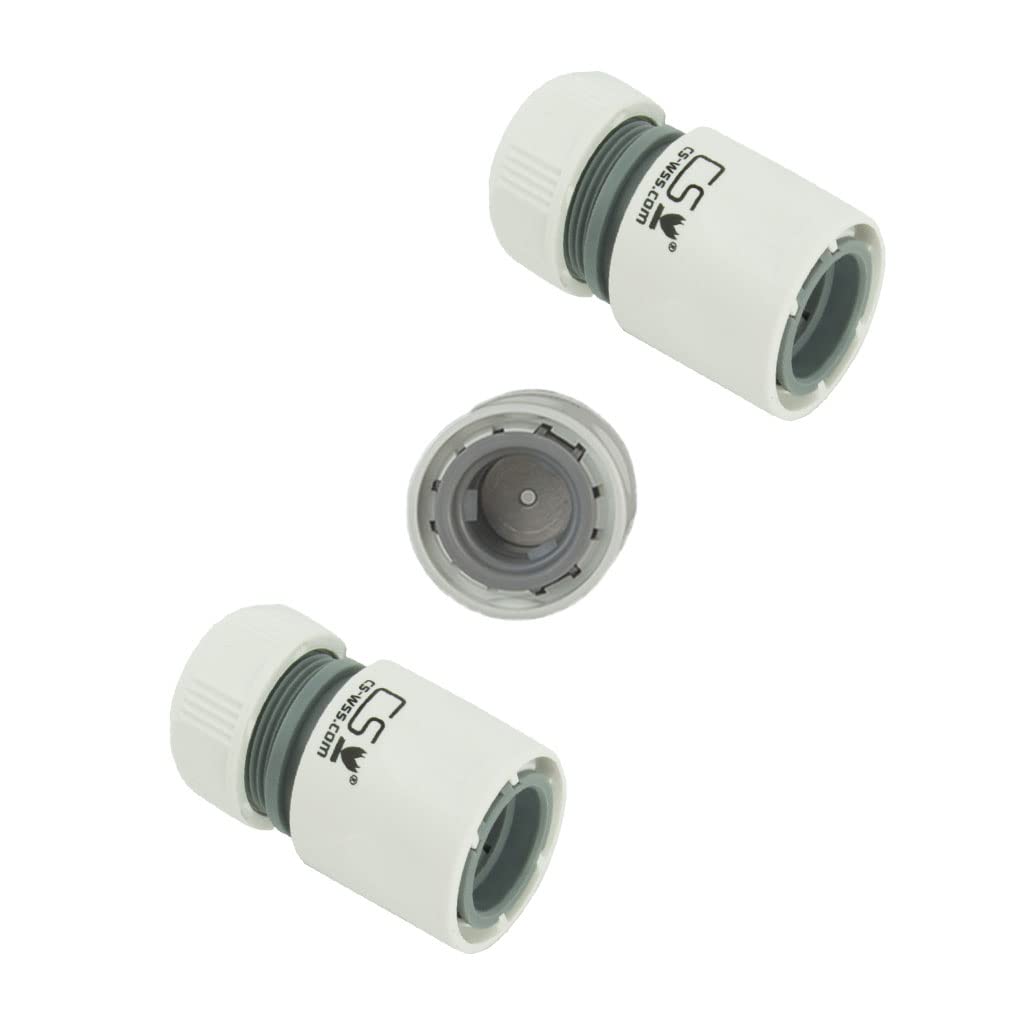 CS Perlschlauch Bewässerungsset 50m - Wassersparendes System Für Gartenbeete