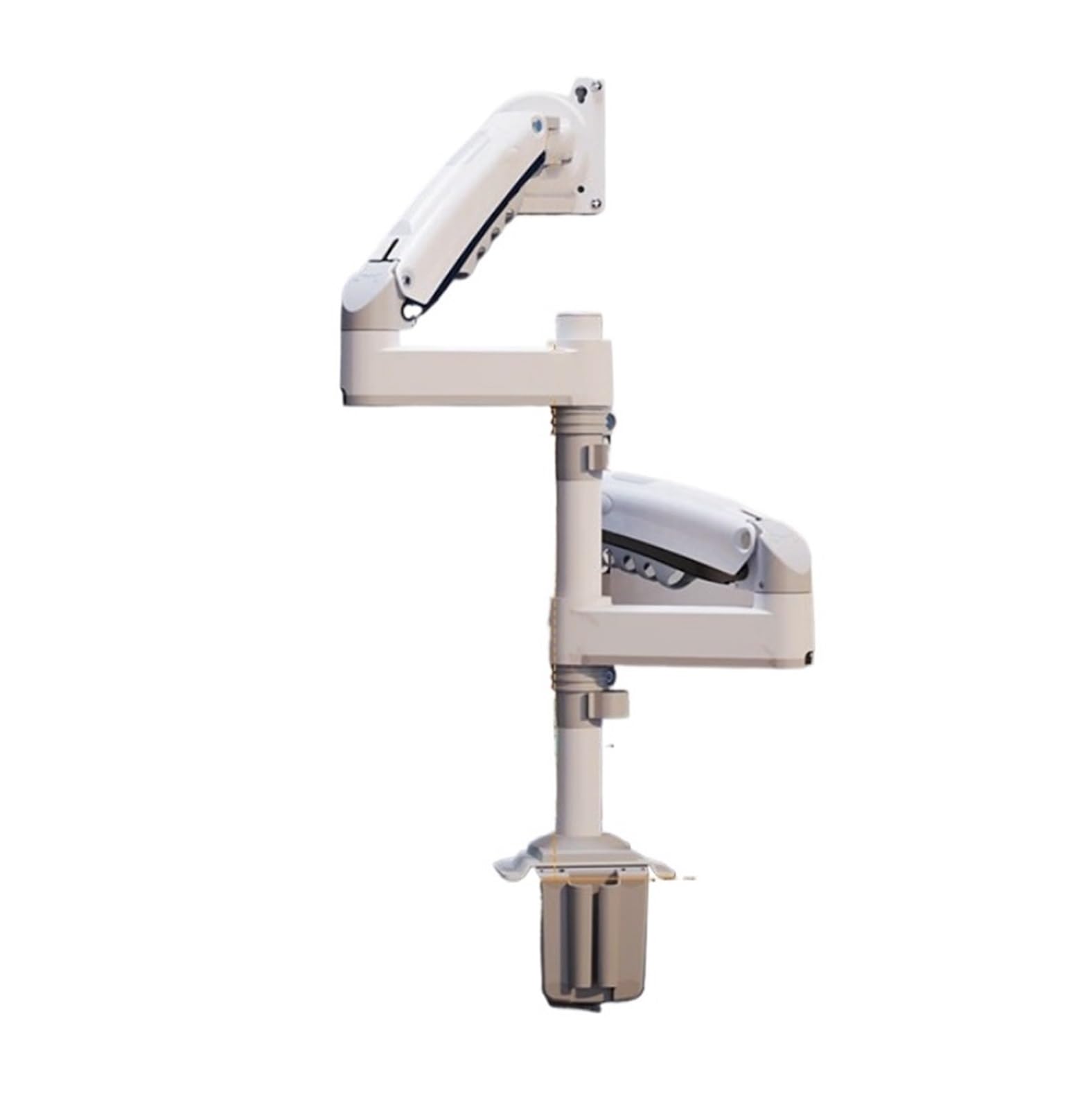 Ikpgbzxm White H180 17-27 Inch Monitor Stand(White)