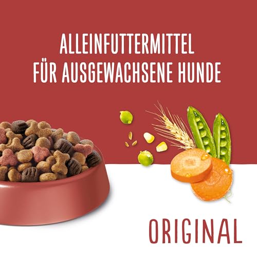 Beneful Original Hundefutter trocken, mit Rind und Gartengemüse, 1er Pack (1 x 12kg)