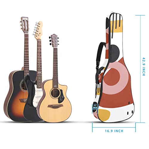 Housse étanche pour guitare acoustique avec double bandoulière et poche Motif graffiti, Multicolore 10., 42.9×16.9×4.7… - Les Beatles, Paul McCartney, John Lennon, RIngo Starr, George Harrison Housse étanche pour guitare acoustique avec double bandoulière et poche Motif graffiti, Multicolore 10., 42.9x16.9x4.7… – Image 6
