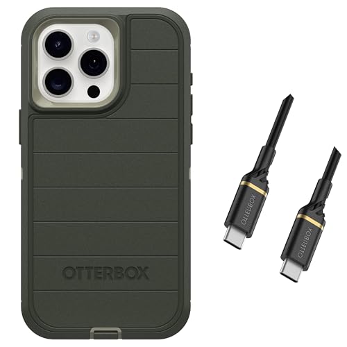 Coque iPhone 15 Pro Max OtterBox Defender pour protéger votre téléphone en randonnée