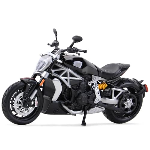 Modèles motos miniatures 1:12 en métal moulé pour un cadeau mémorable aux fans de Ducati X Diavel S