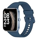 KIUVKAS Smartwatch Damen Herren, 1.95' Zoll-Touchscreen Smart Watch mit Telefonfunktion...