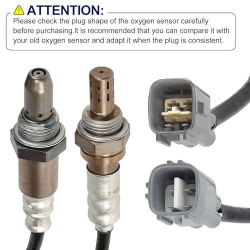 Sensor de oxígeno para Toyota y Lexus 2005-2014 2 piezas miniatura 3