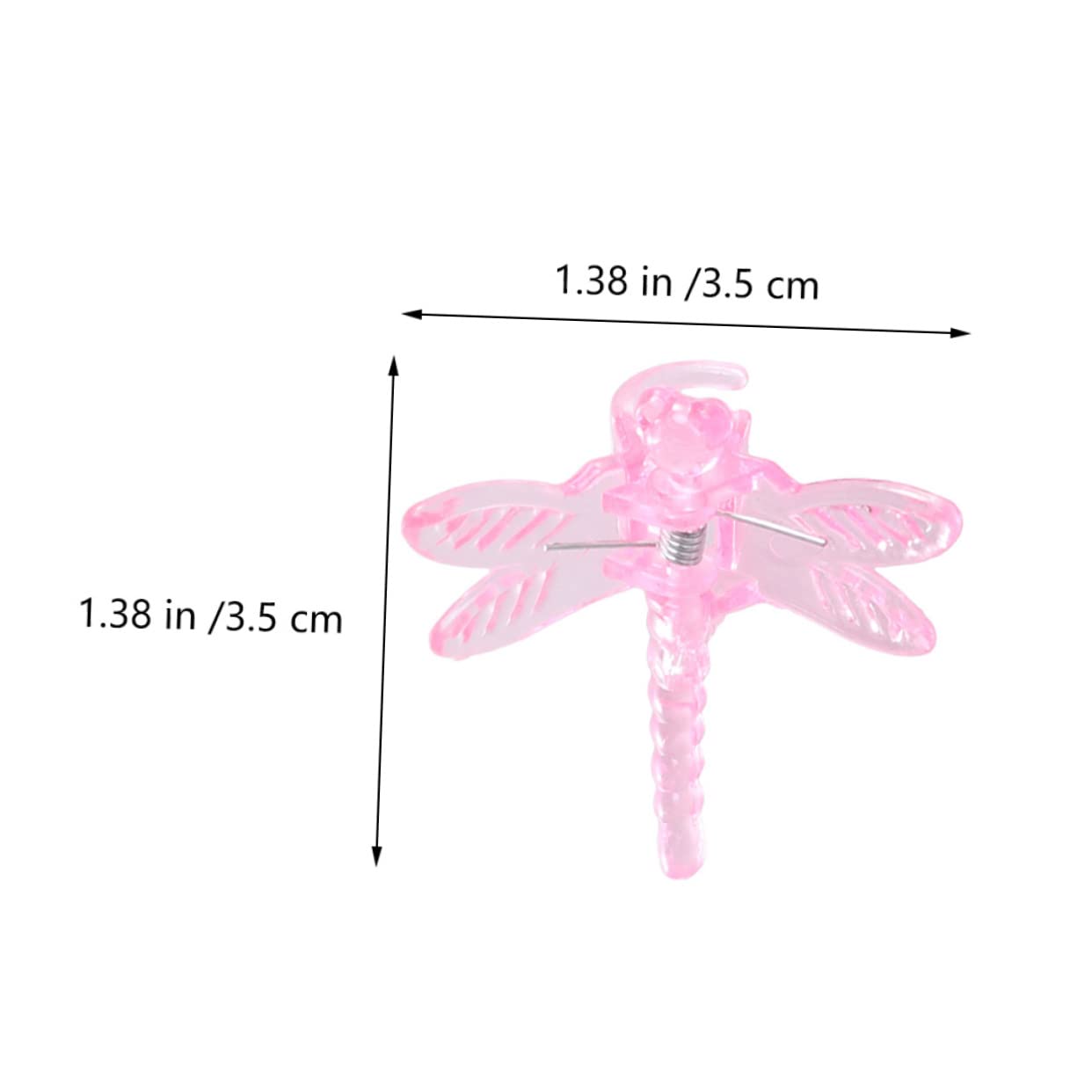Yardwe 2 Sätze Phalaenopsis-Clip Pfingstrosen Rebe Feste Clips Gartenklammern Für Pflanzen Anlage Orchideen Clips Kunststoffclips Weinstöcke Pflanzen Feste Plastik 60 Stück * 2