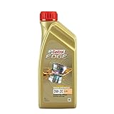 1 litro Castrol Aceite de motor, aceite de motor, aceite de motor, aceite de motor, gasolina 0W-20 Edge, tecnología de titanio, FST LL IV Longlife, 1 litro