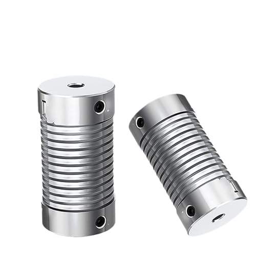 BUDVSQC Spring Couplers LP-D-D16L25 Zinc Alloy Flexible Motor Shaft Rotary Encoder Coupling 4mm 5mm 8mm 10mm...
