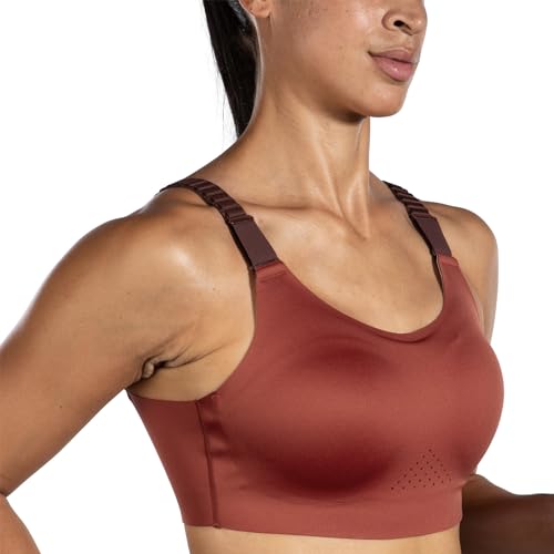 Image of Brooks Women's Racerback 2.0 Sports Bra for High Impact Running, Workouts & Sports with Maximum Support