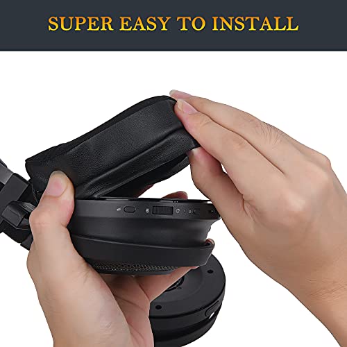 Image of SOULWIT Cooling-Gel Ear Pads Cushions Replacement, for Razer Kraken 2019 /Tournament Edition /Ultimate /Kitty, Earpads for Nari /Essential /Ultimate, Kraken X /V3 X Headset - Grey