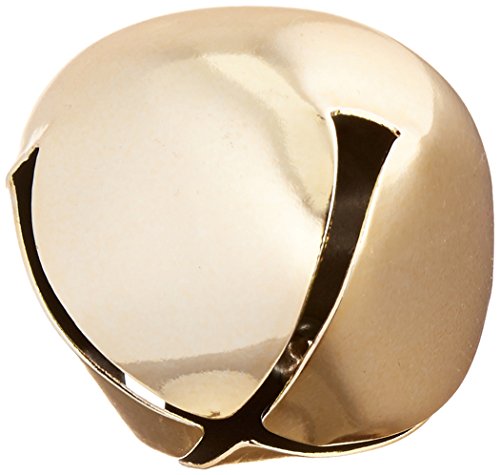 Jingle Bells 1-3/8-Inch, 4/Pack, Gold #TOP9