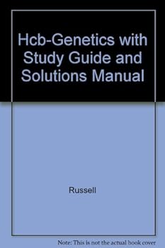 Hardcover Hcb-Genetics with Study Guide and Solutions Manual Book
