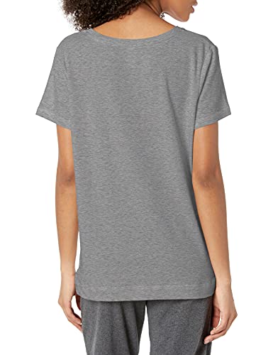 Image of HUE Women's Solid French Terry Long Sleeve Lounge Tee