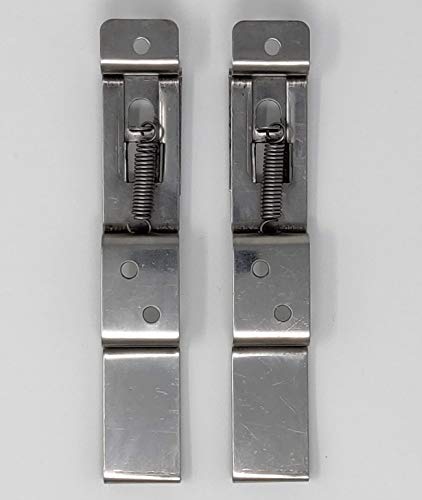 Juego de soportes para placa de matrícula de remolque, 1 par de 140 mm cada uno