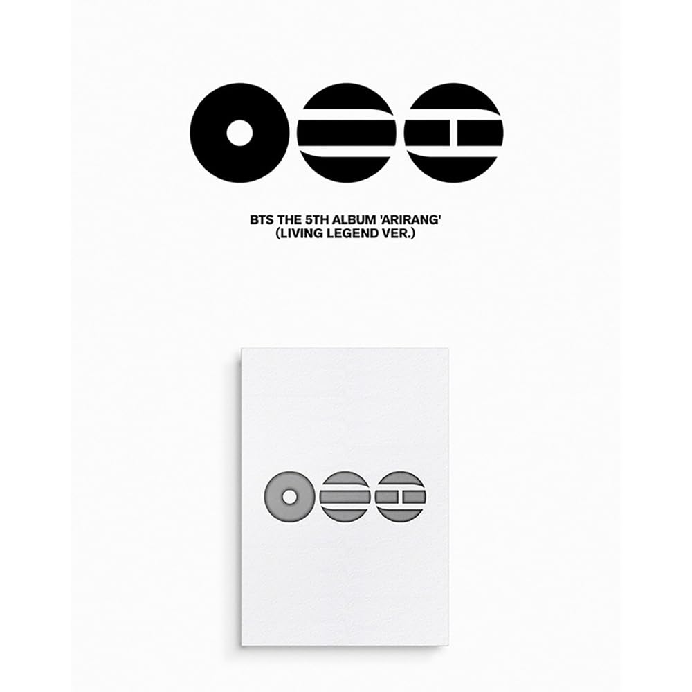 BTS [The 5th Album 'ARIRANG'] (Living Legend Ver.) + juego de 3 tarjetas fotográficas adicionales