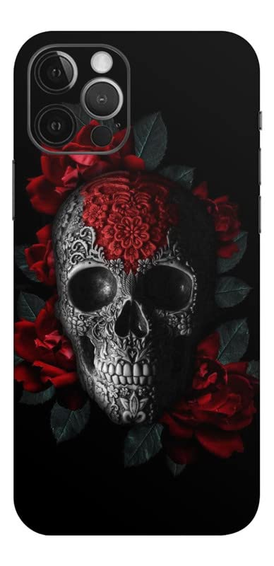 Image of Mobile Skin Sticker Compatible with Apple iPhone 12 Pro Skin Not Back Cover, Camera & Back Protector Mobile Skin Wrap; iPhone 12 PRO-KE-103