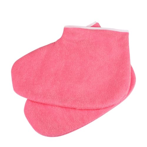 PAMINGONO 1par Cubrezapatos de Cera para Terapia de Parafina Calcetines Hidratantes para Pies Fáciles de Usar Conservan el Calor para Cuidado Profesional y Casa
