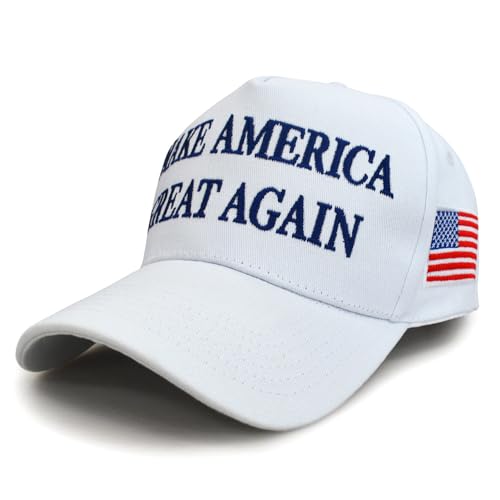 Leemasing Gorra Maga Presidente Donald Trump Make America Great Again Gorra Bordada Estilo Unisex Blanco Azul Oscuro Leemasing Gorra Maga Presidente Donald Trump Make America Great Again Gorra Bordada Estilo Unisex Blanco Azul Oscuro