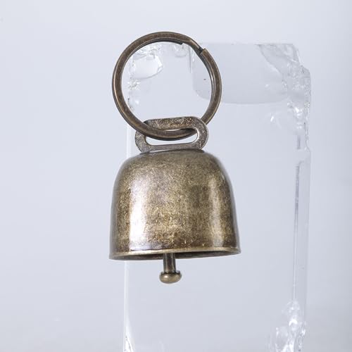 ZHENGCI Bell 2er-Pack Edelstahl-Haustierglocken, lauter Klang, Haustierhalsband, Glocken, Trainingsglocken, Welpen, Halsband-Zubehör
