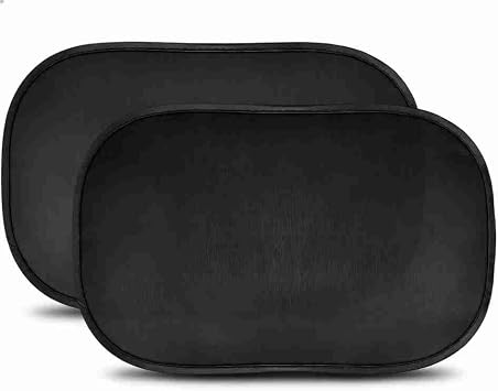 2Pcs Window Sun Shade for Mitsubishi ASX 2015-2020 2021 2022 2023, Car Window Shades Static Cling UV Protection Breathable Mesh Privacy Film Side Accessories