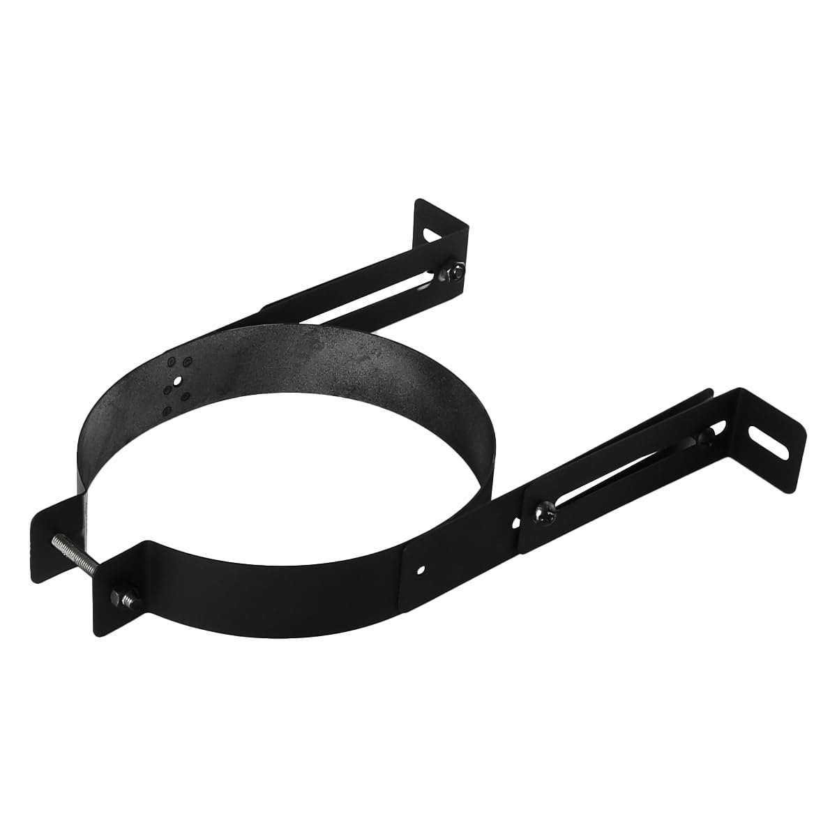Support de Tuyau de cheminée, Collier de Serrage pour Conduit de cheminée, Support Mural, Fixation de cheminée, Support de Tuyau de poêle, Support de Tuyau de cheminée (diamètre 15 cm)