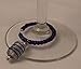 Set of 4 Wine Glass Charms Handmade With Glass Beads and Lampwork Beads