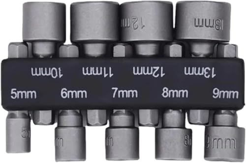 Douilles hexagonales de 5 à 13 mm pour remplacer vos clés perdues