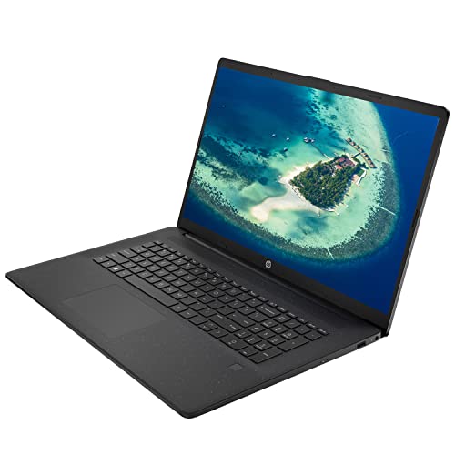 Image of HP Notebook Laptop, 17.3 inch Full HD Display, AMD Ryzen 7 5825U Processor, 64GB RAM, 2TB SSD, FP Reader, Webcam, HDMI, Wi-Fi 5, Windows 11 Home, Black