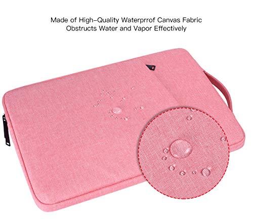 Image of iKammo 13.3 Inch Laptop Case For Hp Envy 13 /Pavilion 13 /Elitebook 830 /Spectre X360,Asus Zenbook 13,Dell Inspiron 13 7000 /Dell Xps 13 /Lenovo Yoga 730 13.3 /Lg Gram 13 Sleeve Carrying Bag(Pink)