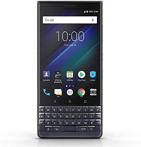 BlackBerry KEY2 LE GSM Unlocked Android Smartphone, 64GB, 13MP Rear Dual Camera, Android 8.1 Oreo (U.S. Warranty) – Slate