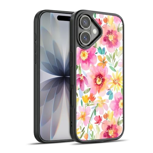 Coque iPhone 17 Ninola Fleurs d'Été - Protection Antichoc en Gel Renforcé