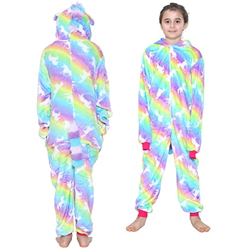 Grenouillère enfant douce et moelleuse motif 3D licorne - 3